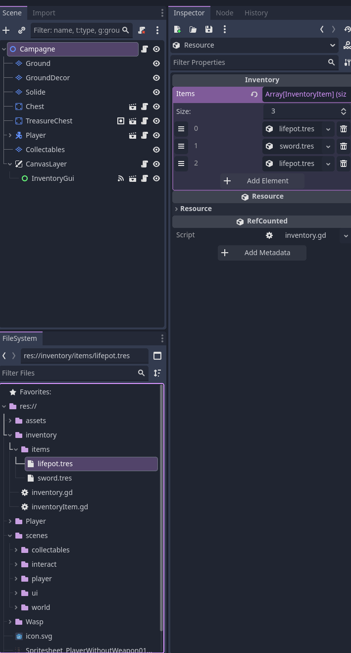 📦 Inventory Player